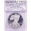 Image 1 : 2017 Silver Eagle ANACS PR70 DCAM
