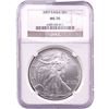 Image 1 : 2007 Silver Eagle NGC MS70