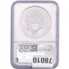 Image 2 : 2008-W  NGC MS70 SILVER EAGLE
