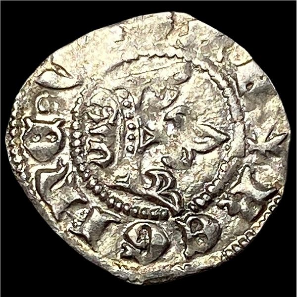 1386-1395 Hungary Silver Denar CLOSELY UNCIRCULATED