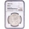 Image 1 : 1884-O Morgan Silver Dollar NGC MS61