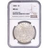 Image 1 : 1885 Morgan Silver Dollar NGC MS61