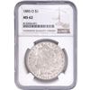 Image 1 : 1885-O Morgan Silver Dollar NGC MS62