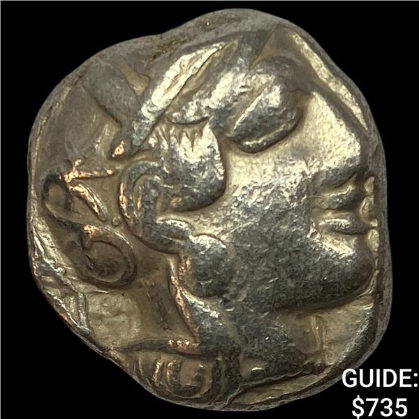 Attica, Athens 393-294 AD Silver Tetradrachm NEARLY UNCIRCULATED