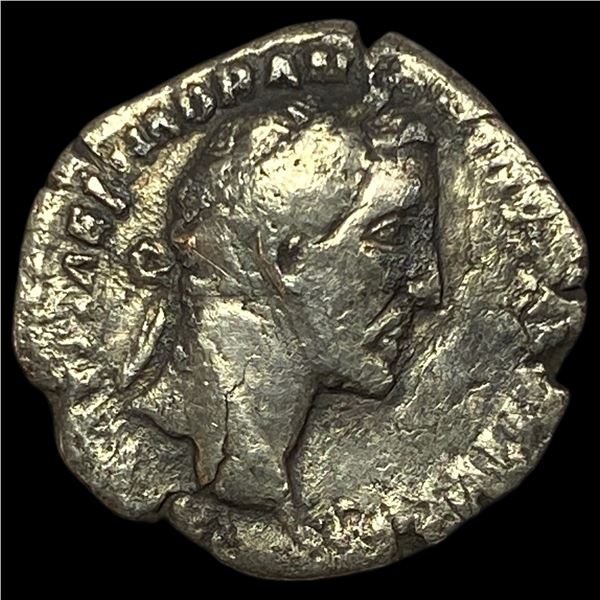 Roman Ant. Pius 138-161 AD SIlver Deanrius NEARLY UNCIRCULATED