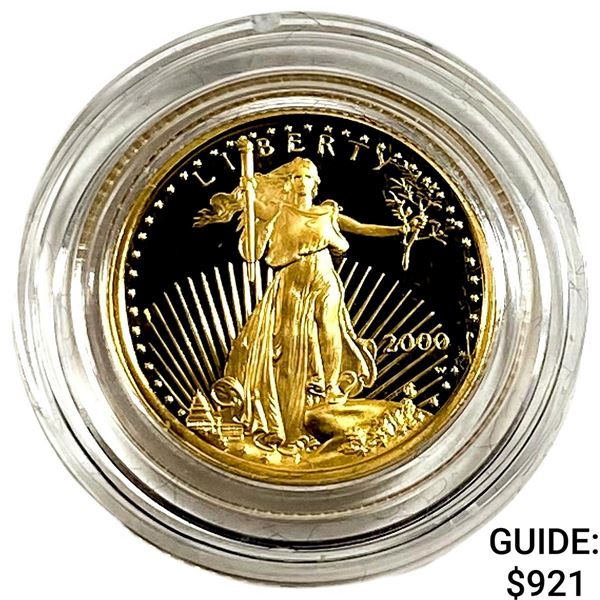2000 U.S. Mint American Eagle 1/10oz Gold $5
