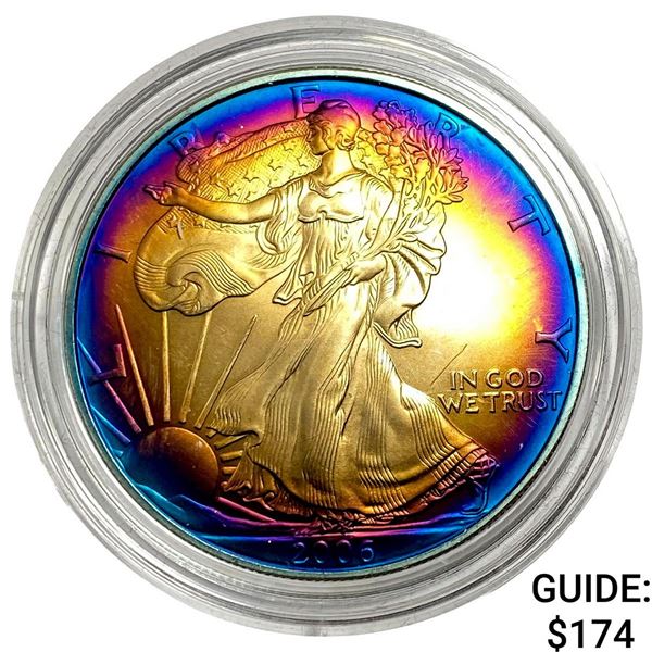 2006 U.S. Mint American Silver Eagle Toned