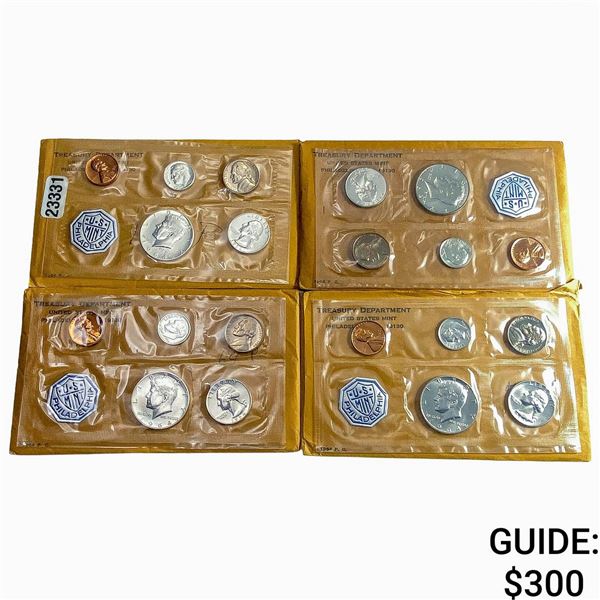 [20 Coins] 1964 United States Proof Set 1C-50C