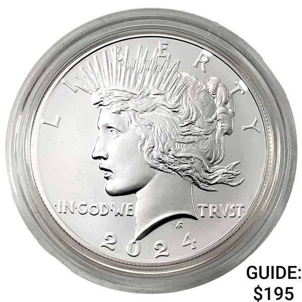 2024 U.S. Mint Uncirculated Silver Peace Dollar