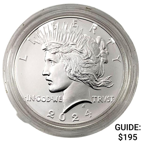 2024 U.S. Mint Uncirculated Silver Peace Dollar