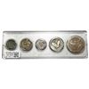 Image 2 : [5 Coins] 1906-1943 U.S. Type Coin Set 1C-50C