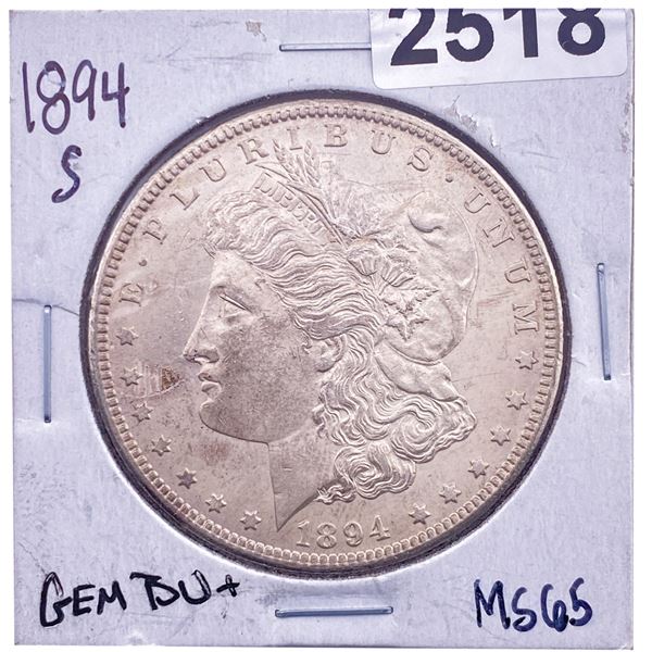 1894-S Morgan Silver Dollar