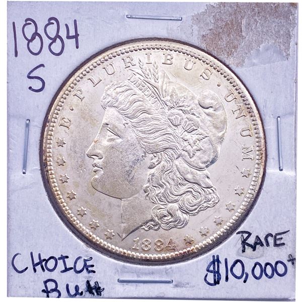 1884-S Morgan Silver Dollar BU