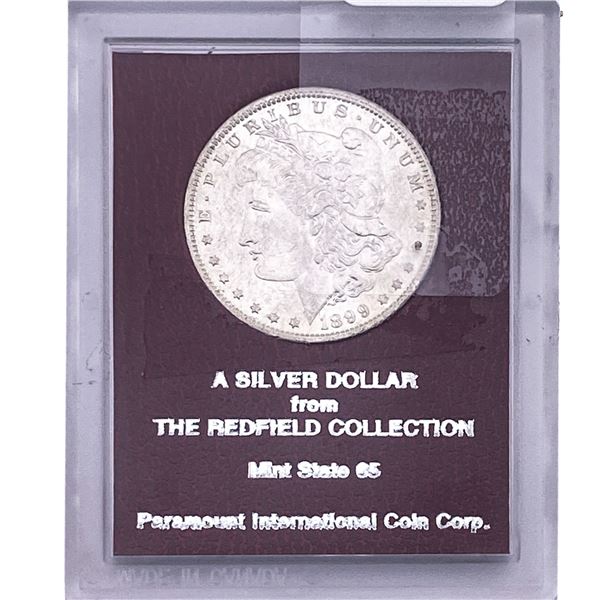 1899-S Morgan Silver Dollar Redfield MS65