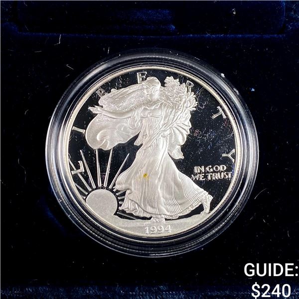 1994 1oz Proof Silver Eagle w/ Box
