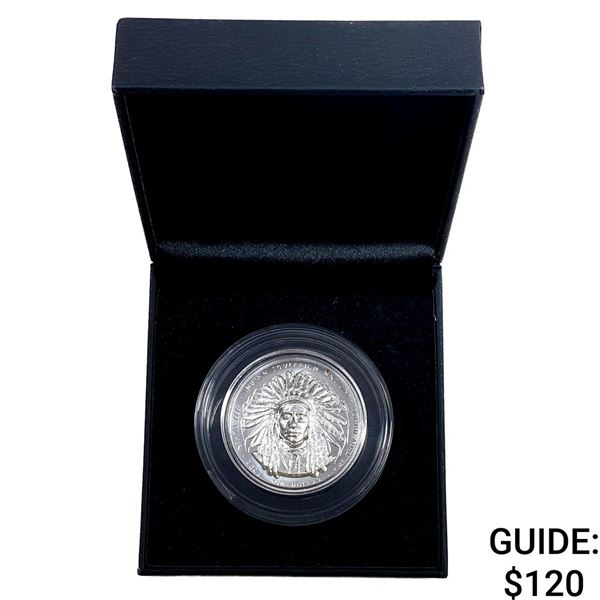 2023 Native American Silver Dollar Crazy Horse