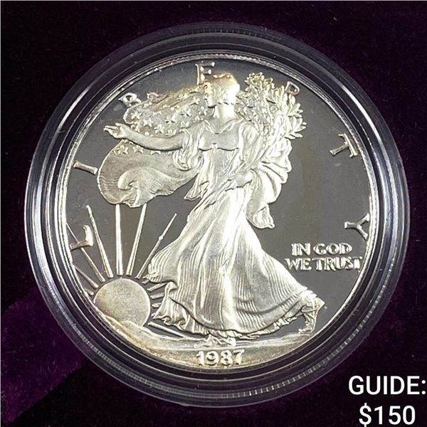 1987 1oz Proof Silver Eagle Coin
