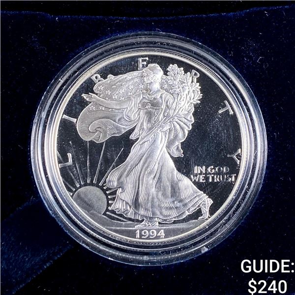 1994 1oz Proof Silver Eagle w/ Box