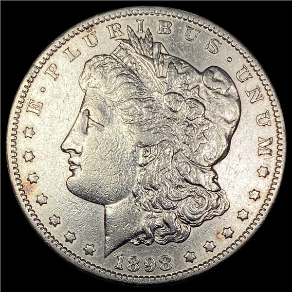 1898-S Silver Morgan Dollar CLOSELY UNCIRCULATED