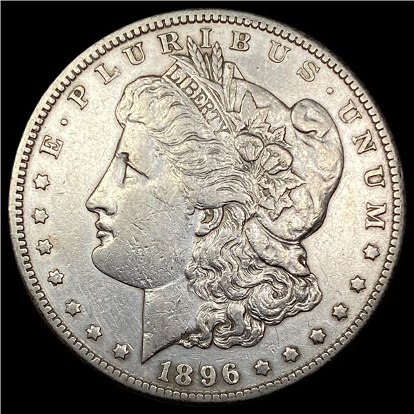 1896-S Silver Morgan Dollar CLOSELY UNCIRCULATED
