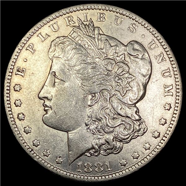 1881-S Silver Morgan Dollar CHOICE AU