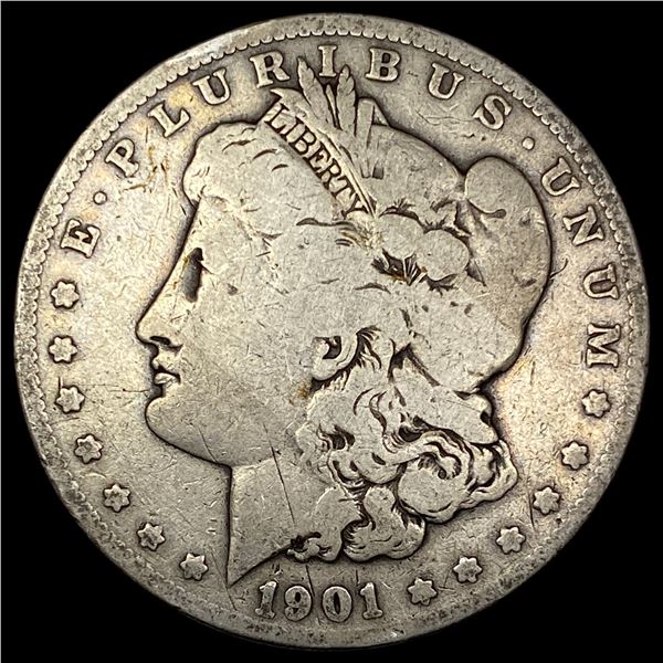 1901-S Silver Morgan Dollar LIGHTLY CIRCULATED