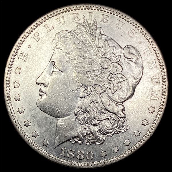 1880 Morgan Silver Dollar CHOICE AU