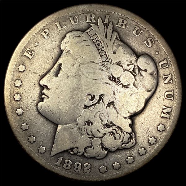 1892-CC Silver Morgan Dollar NICELY CIRCULATED
