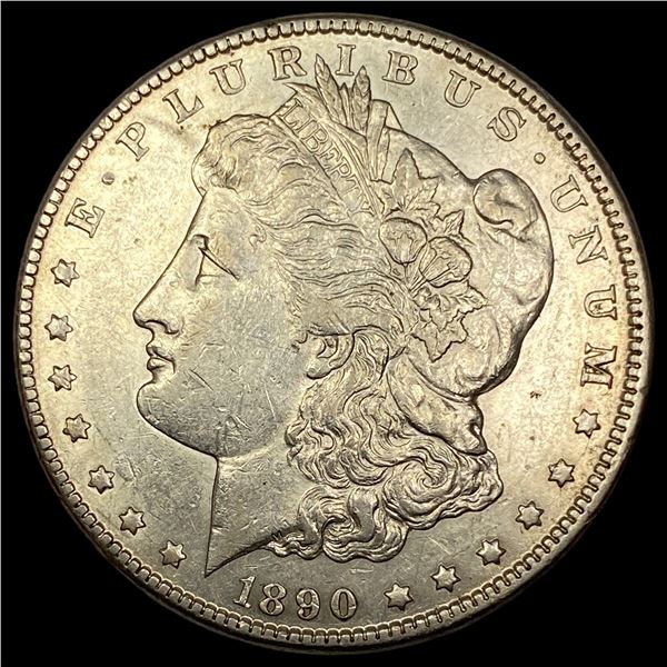 1890-CC Silver Morgan Dollar CLOSELY UNCIRCULATED