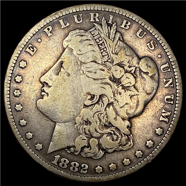 1882 Morgan Silver Dollar ABOUT UNCIRCULATED