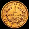 Image 2 : 1853 Gold $1 Liberty Head Type 1 HIGH GRADE