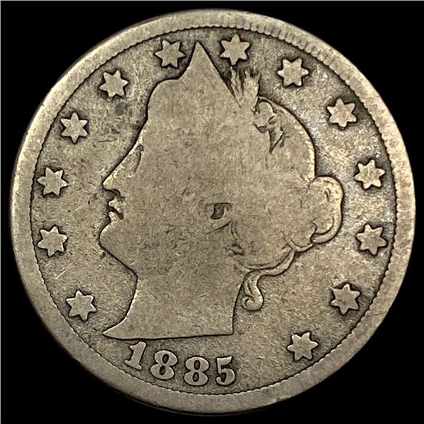 1885 Liberty Head Nickel NICELY CIRCULATED
