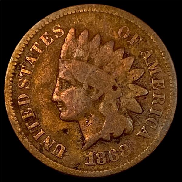 1868 Indian Head Cent LIGHTLY CIRCULATED