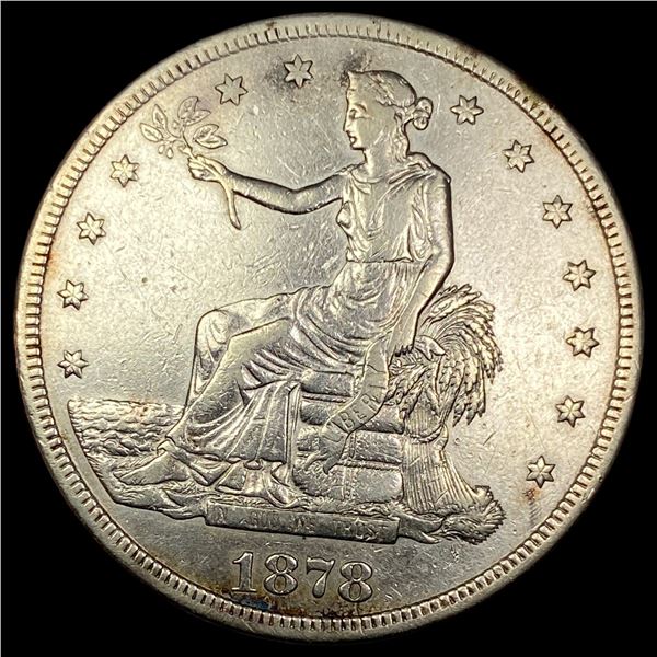 1878-S Silver Trade Dollar CLOSELY UNCIRCULATED