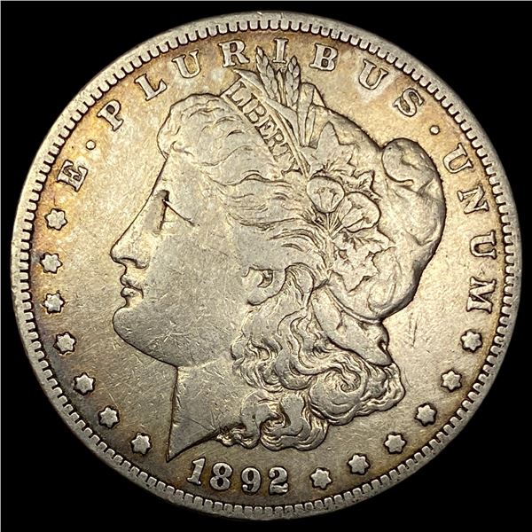 1892-S Silver Morgan Dollar LIGHTLY CIRCULATED