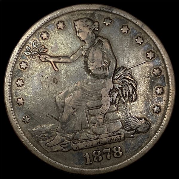 1878-S Silver Trade Dollar LIGHTLY CIRCULATED