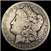 Image 1 : 1892-CC Silver Morgan Dollar LIGHTLY CIRCULATED