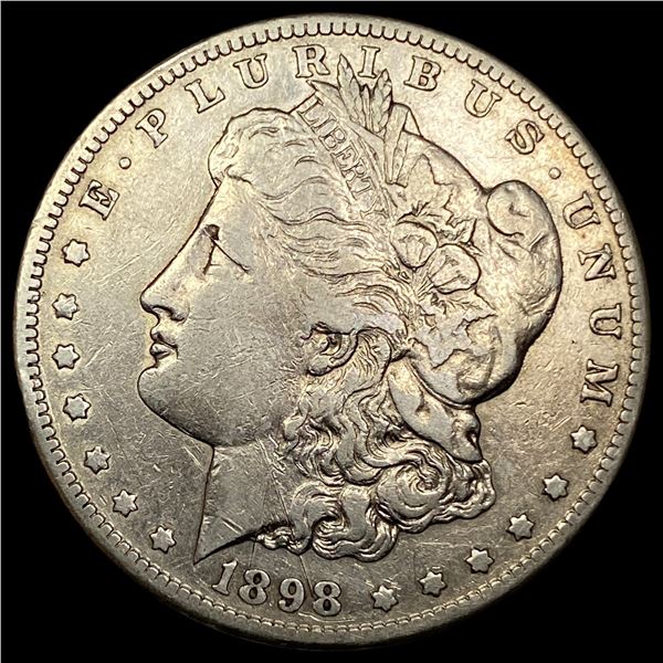 1898-S Silver Morgan Dollar NEARLY UNCIRCULATED