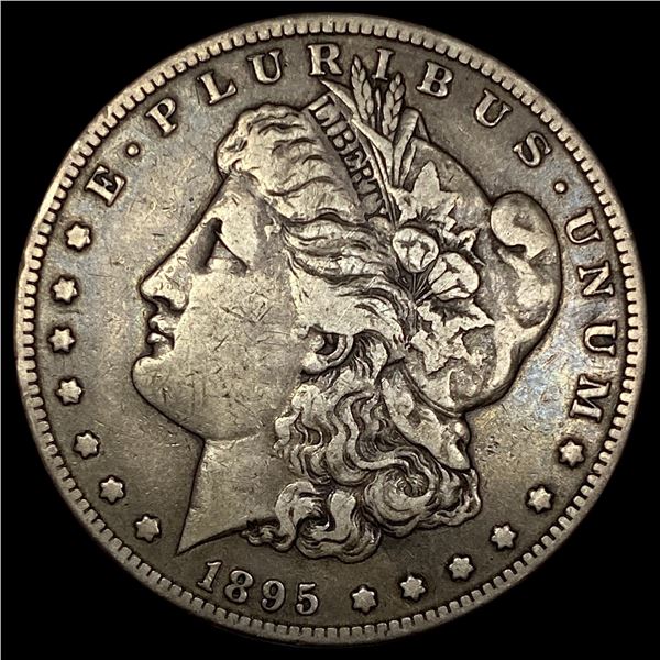 1895-S Silver Morgan Dollar NEARLY UNCIRCULATED