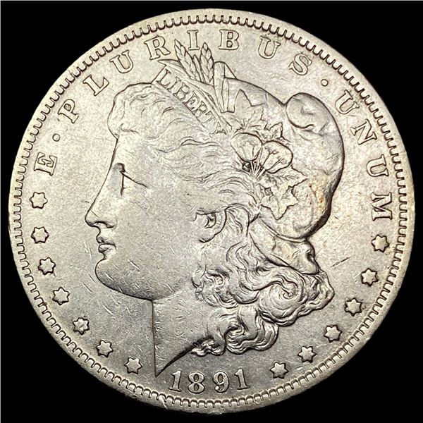 1891-O Silver Morgan Dollar CLOSELY UNCIRCULATED