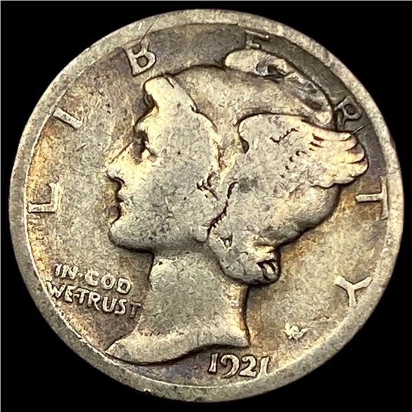 1921 Mercury Dime NICELY CIRCULATED