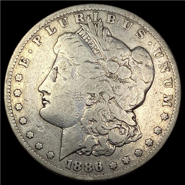1886-S Silver Morgan Dollar LIGHTLY CIRCULATED