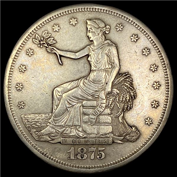 1875 Silver Trade Dollar HIGH GRADE
