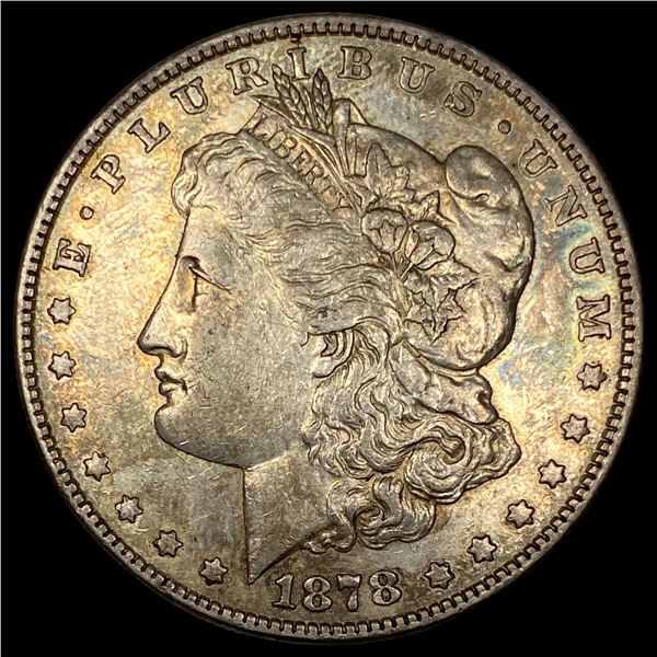 1878 Silver Morgan Dollar CLOSELY UNCIRCULATED