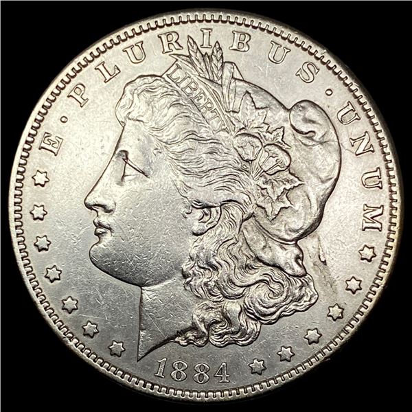 1884-S Silver Morgan Dollar CLOSELY UNCIRCULATED