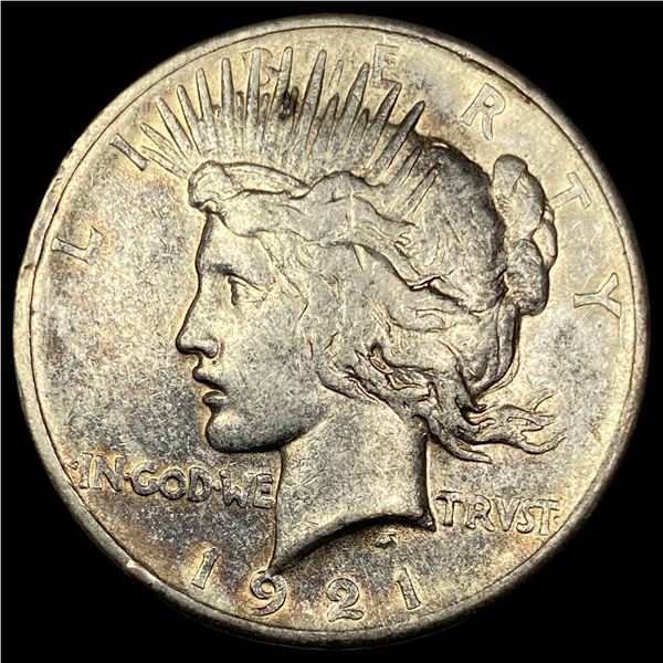 1921 Silver Peace Dollar CLOSELY UNCIRCULATED