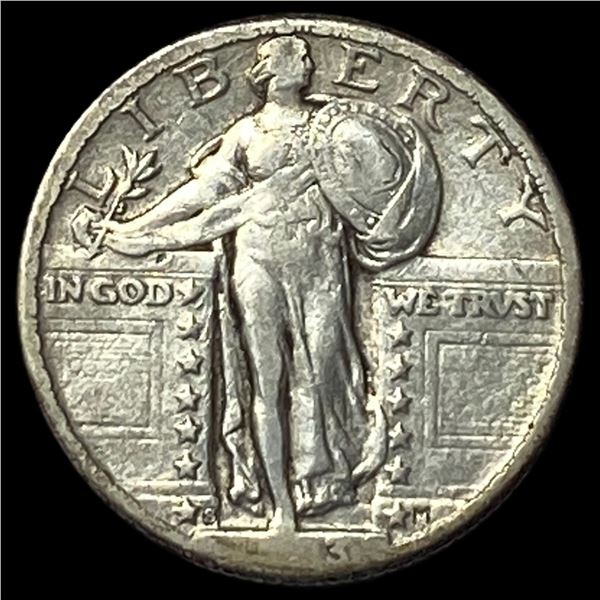1928 Standing Liberty Silver Quarter LIGHTLY CIRCULATED
