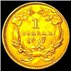 Image 2 : 1857 Gold $1 Indian Head Type 3 CHOICE AU