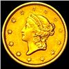 Image 1 : 1851 Gold $1 Type 1 CHOICE AU
