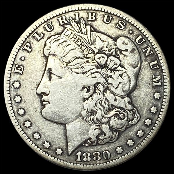 1880-CC Silver Morgan Dollar NEARLY UNCIRCULATED